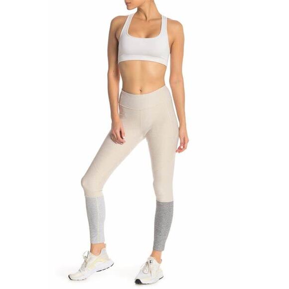 NWT Outdoor Voices 7/8 Dipped Colorblock Leggings –‎ Size M - Picture 1 of 14